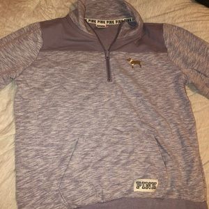 Victoria’s Secret PINK Purple Quarter Zip